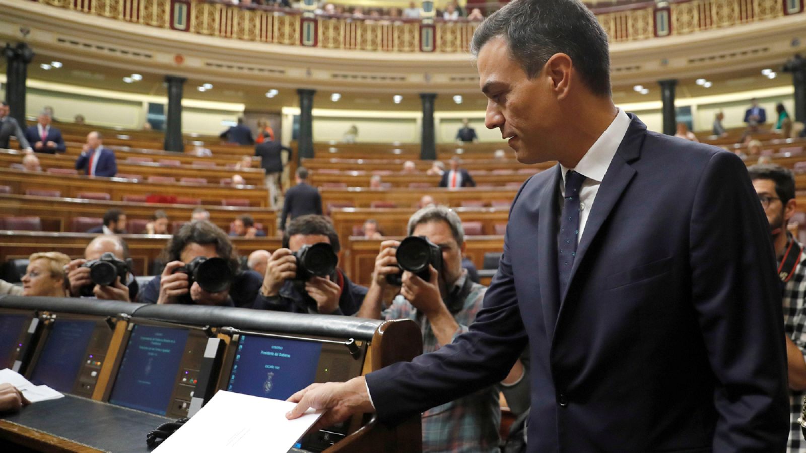 Pedro Sánchez en el Congreso