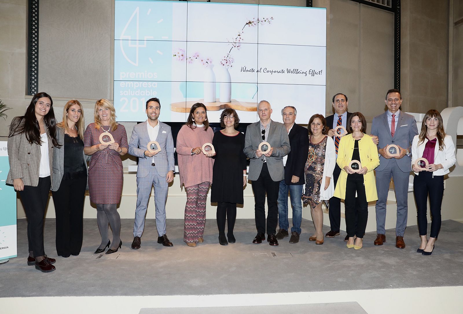 Han recogido el premioo el equipo de RTVE encabezado por Jesús Araque, acompañado por Águeda Bejarano, y José Manuel Escamilla