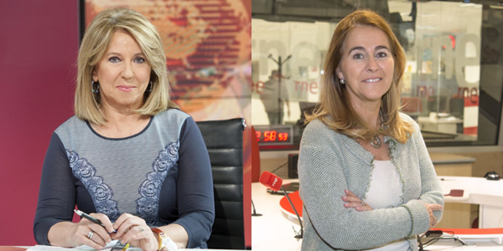 Alicia Gómez Montano y Paloma Zamorano