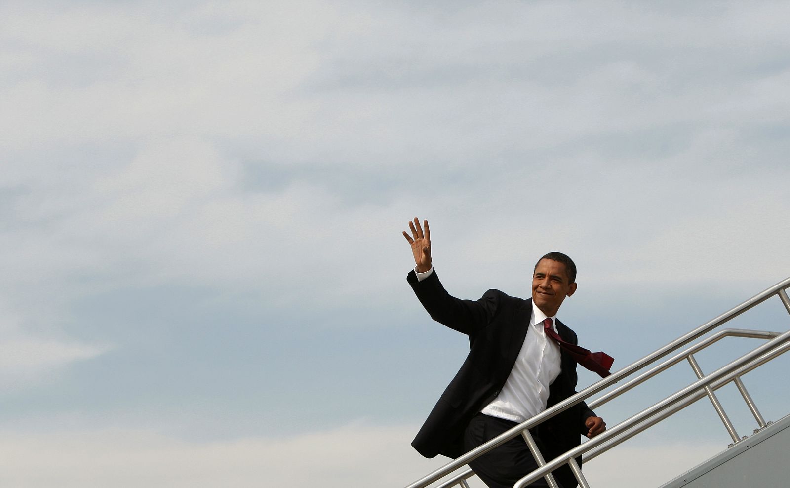 Barack Obama, rumbo a Hawai