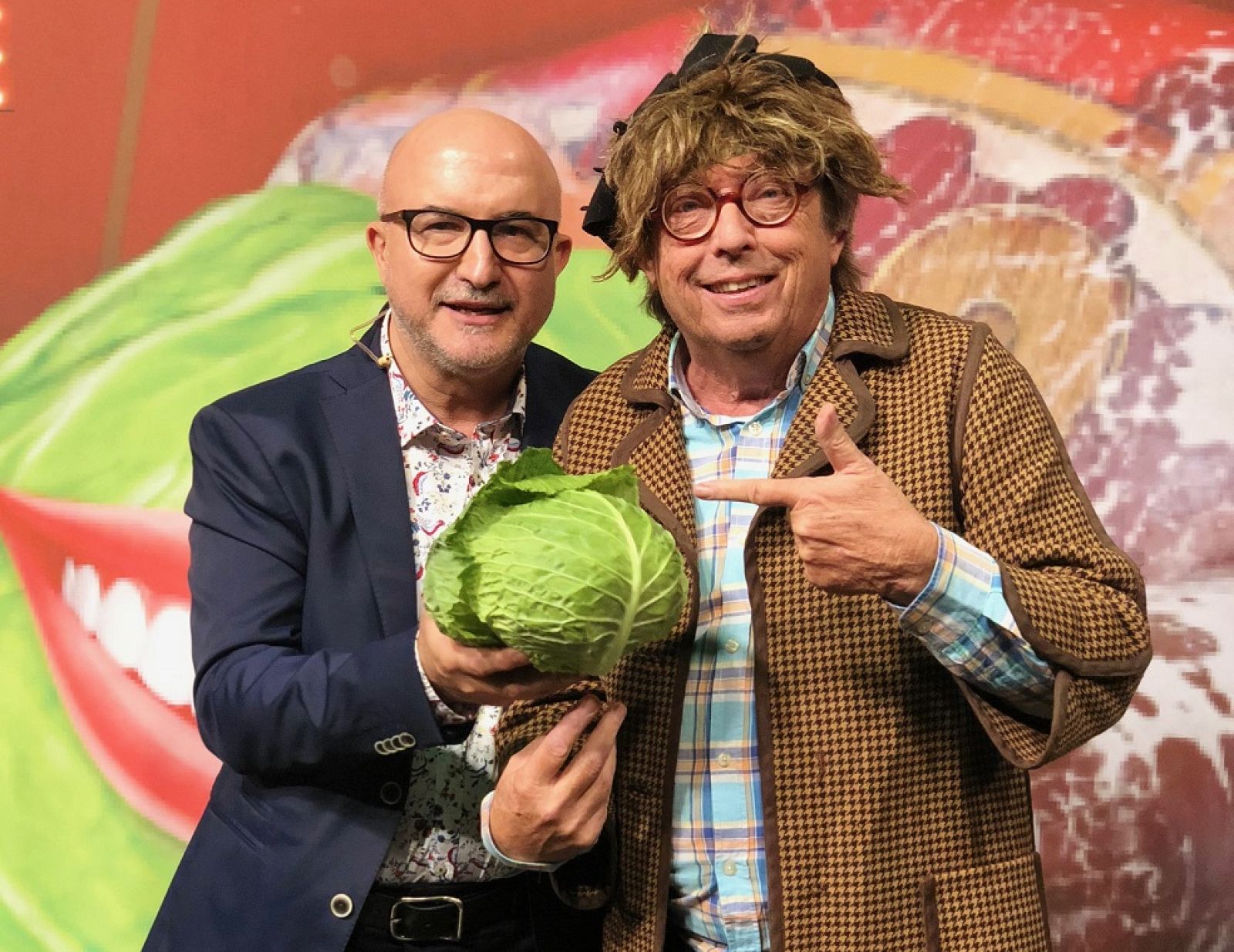 El senyor Barragan en el fotocol del 'Programa inesperat'