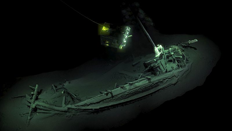 Hallan intacto un mercante griego naufragado hace más de 2.400 años en Bulgaria