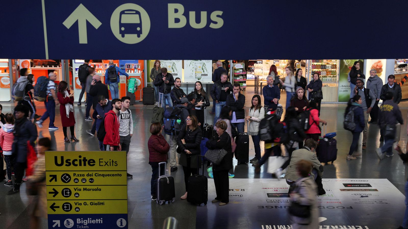 La estación central de Roma