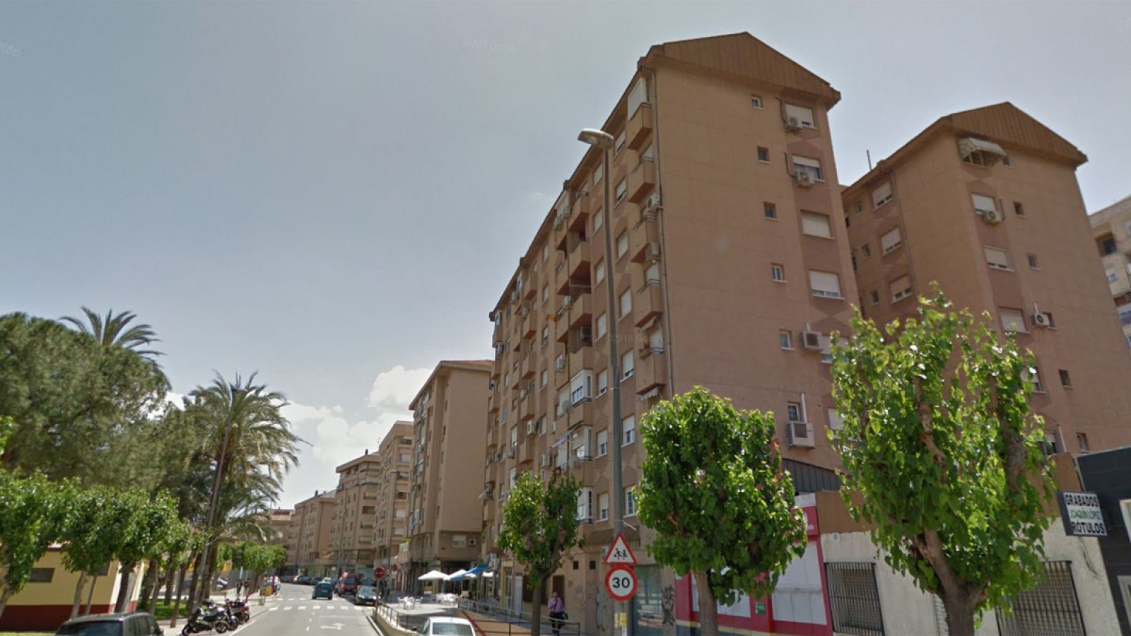 La calle Huerto Manu de Murcia