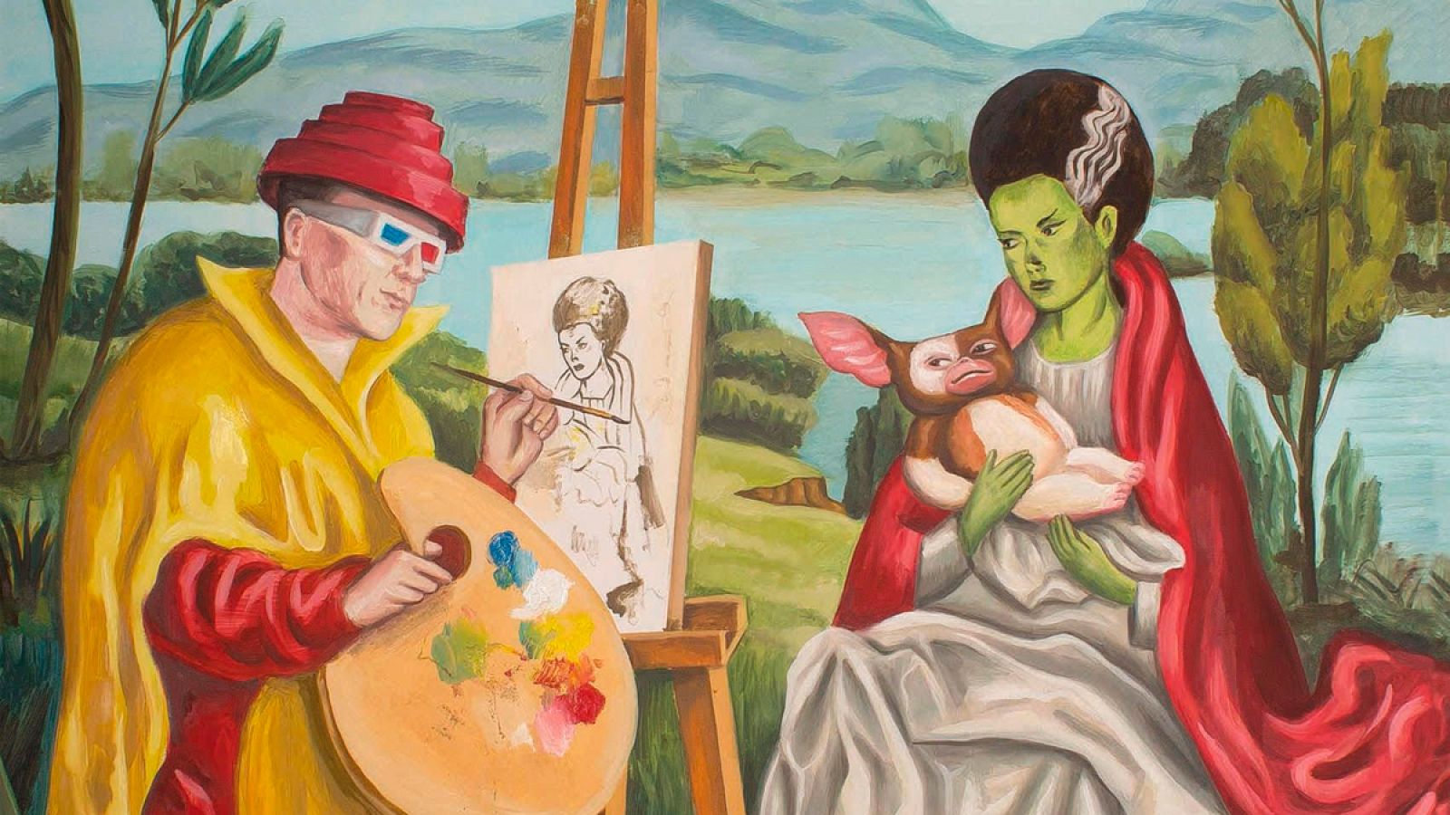 Detalle de la portada de 'Moraland'