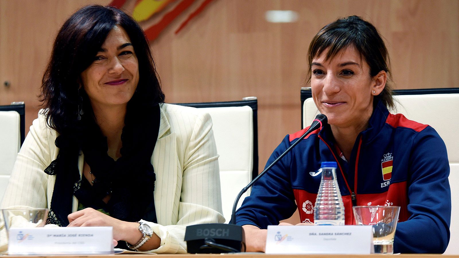 María José Rienda y Sandra Sánchez