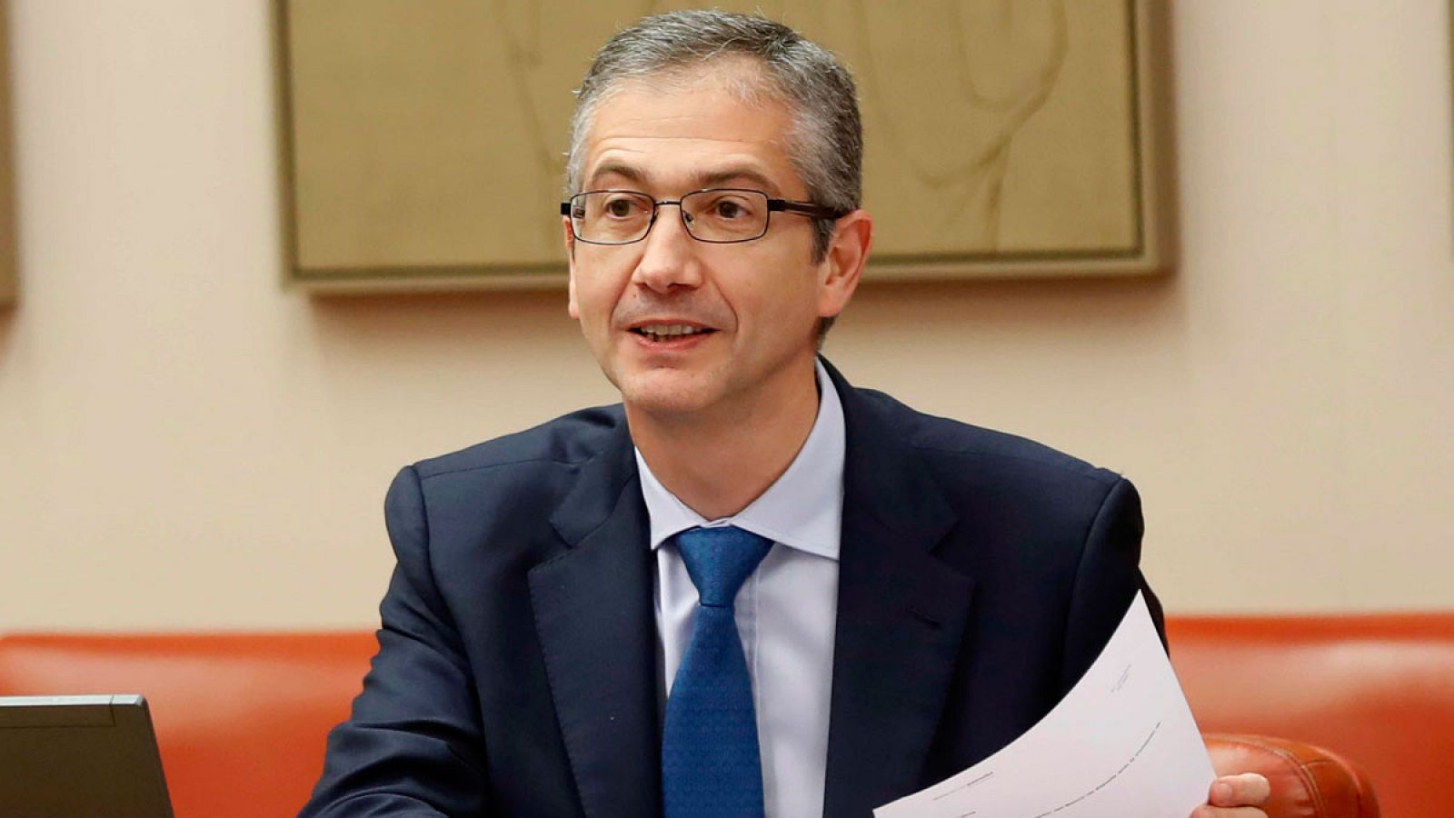 El gobernador del Banco de España, Pablo Hernández de Cos