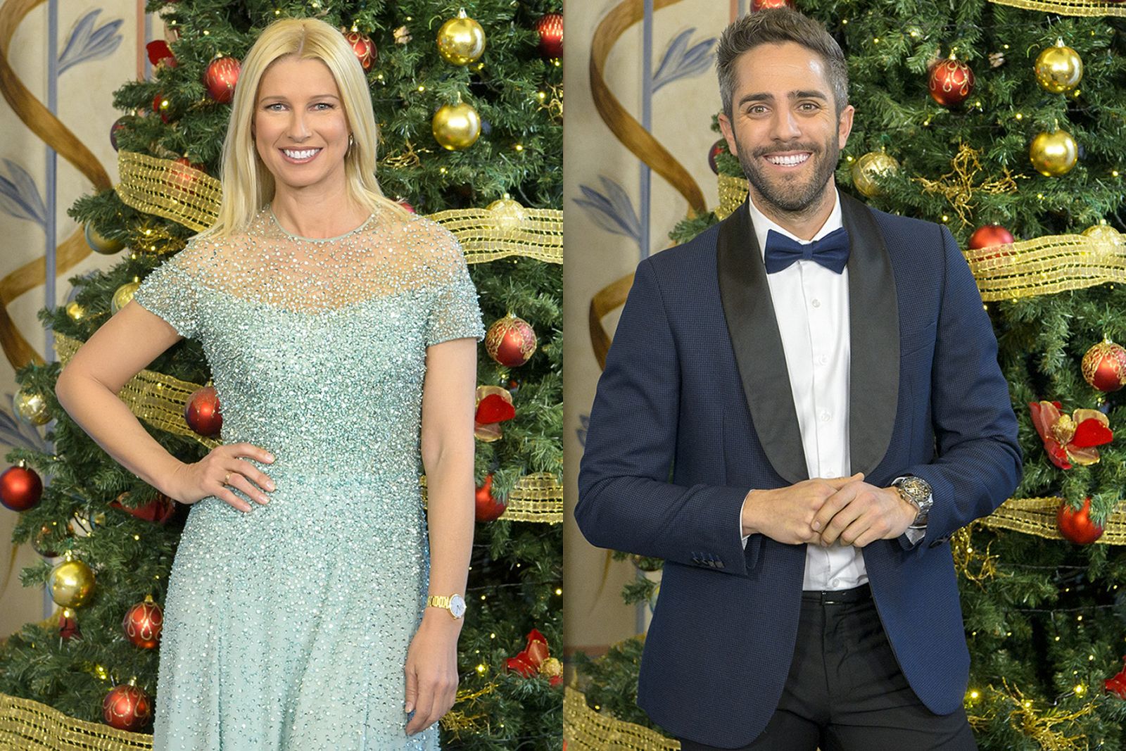 Anne Igartiburu y Roberto Leal