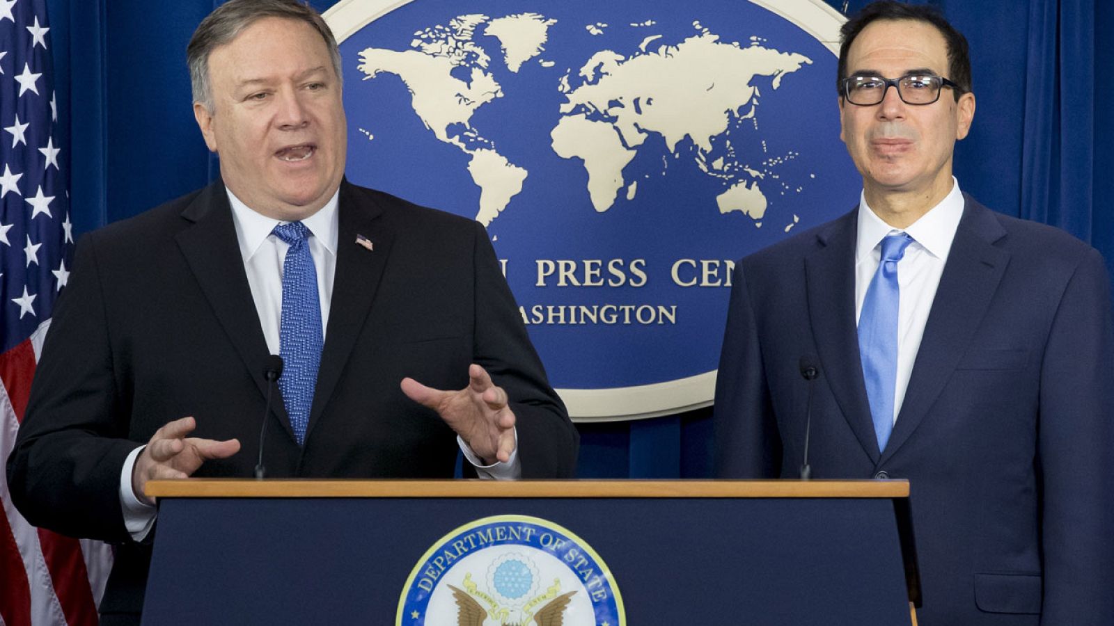 EE.UU. exime de sanciones a tres centrales nucleares iraníes