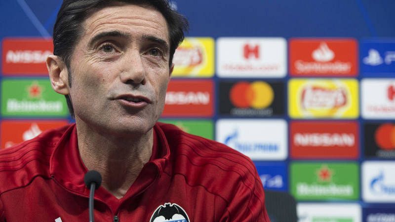 Marcelino: "La confianza se recupera ganando"