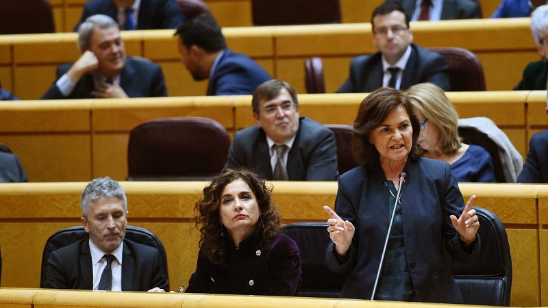 Calvo advierte a los independentistas que convocar un referéndum como el del 1-O "tiene consecuencias"