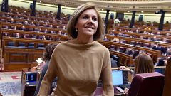 Cospedal deja su escaño en el Congreso para "liberar al PP de cualquier ataque"
