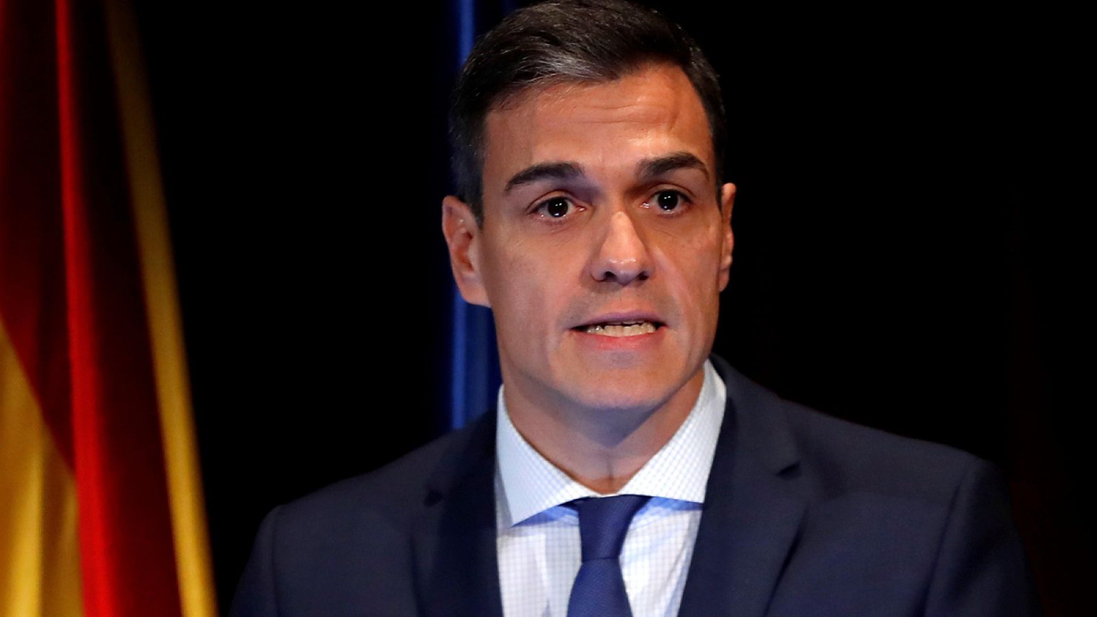 El presidente del Gobierno, Pedro Sánchez