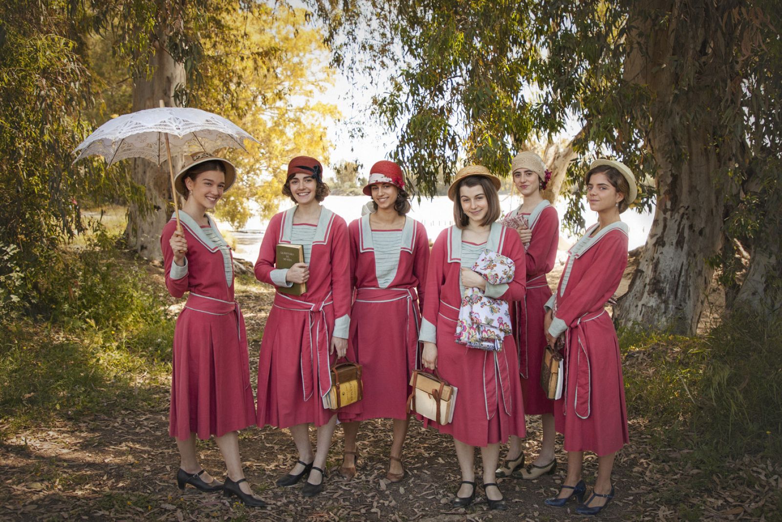 Las alumnas de la academia 'La Otra Mirada'