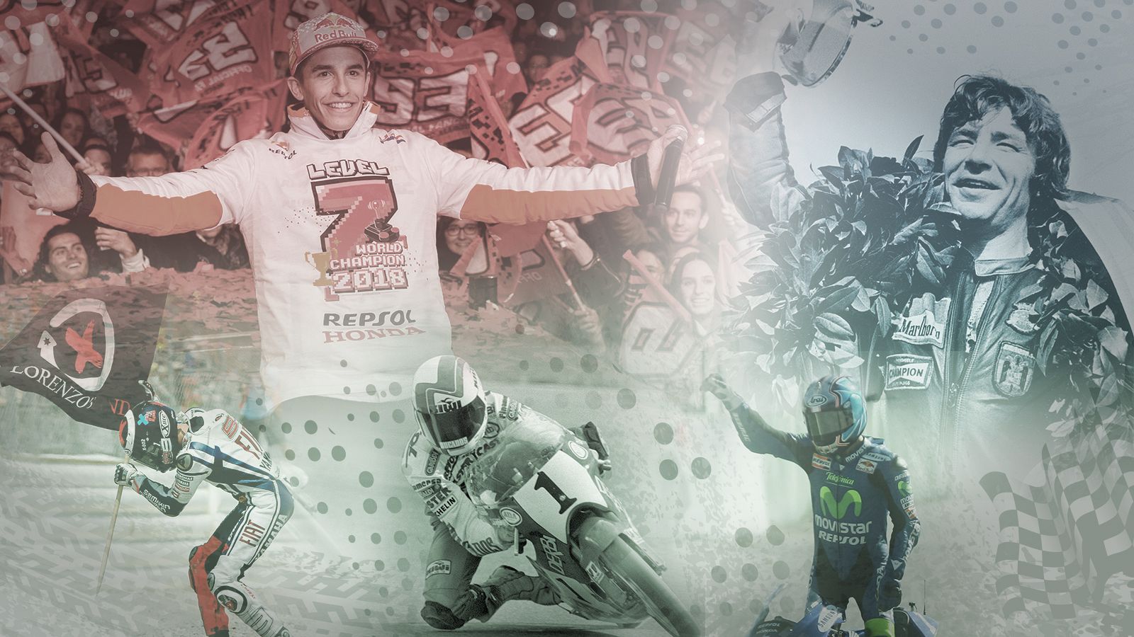 Los pilotos españoles de motociclismo con más títulos mundiales