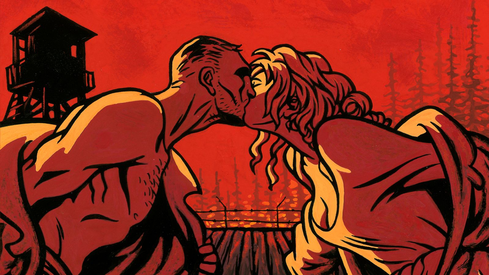 Fragmento de la portada de 'El vals del Gulag'