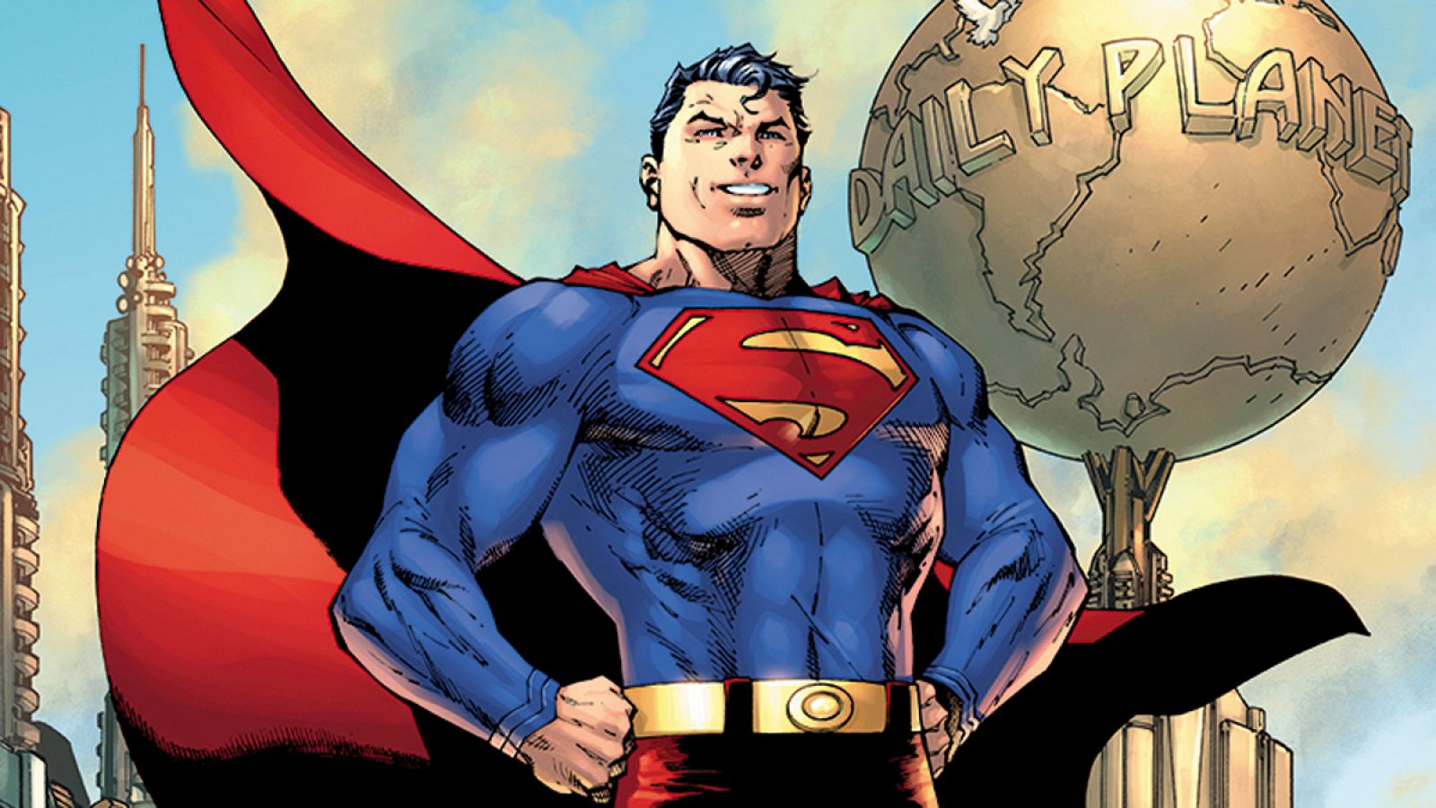 Ilustración de Jim Lee por el 80 aniversario de Superman