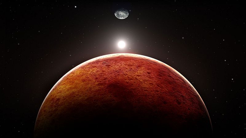 Una nave de la NASA buscará señales de vida en un antiguo lago de Marte