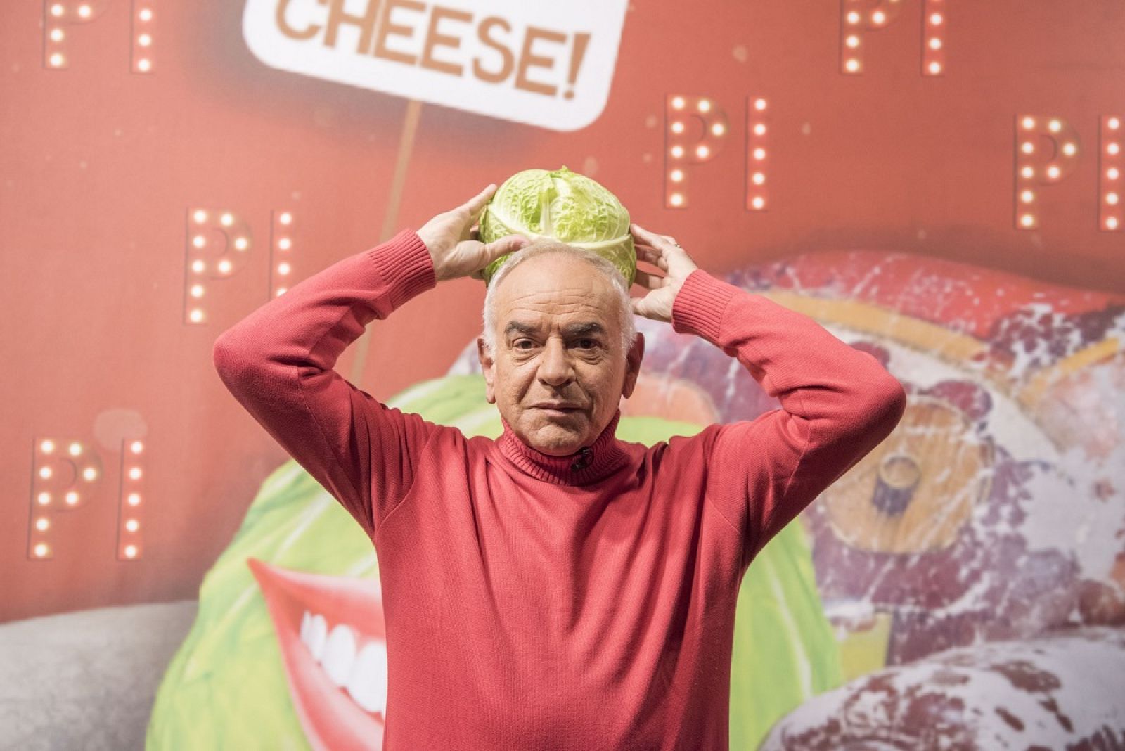 Pep Anton Muñoz al 'fotocol' del 'Programa inesperat'