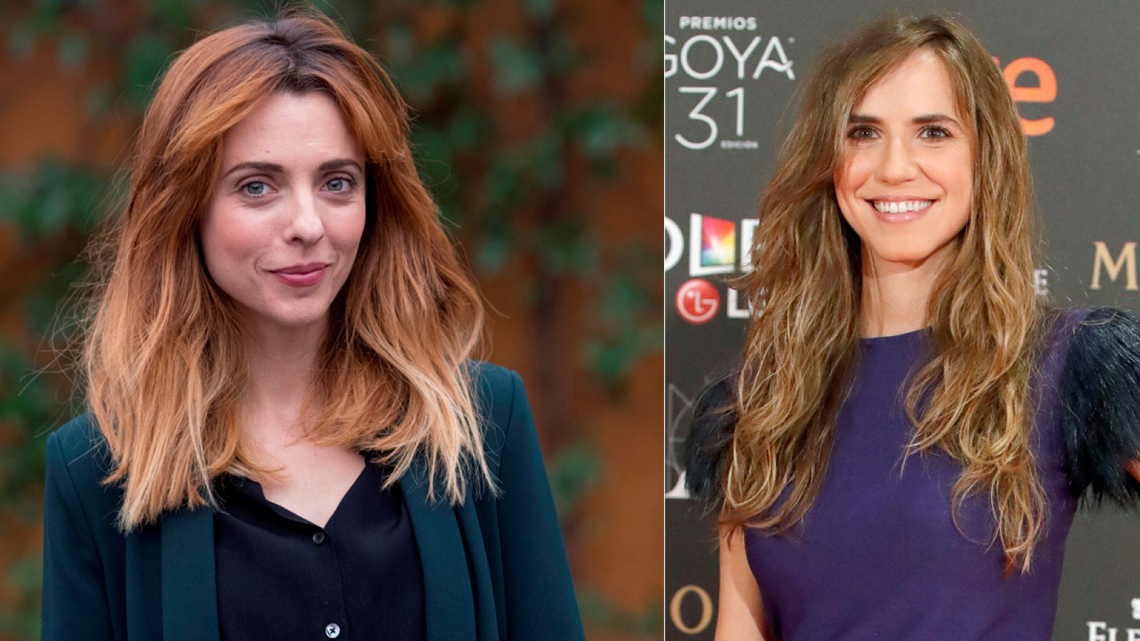 La actriz y directora Leticia Dolera, y la actriz Aina Clotet