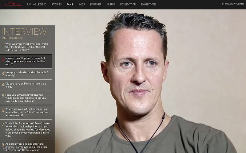 La familia de Michael Schumacher publica una entrevista inédita por su 50 cumpleaños