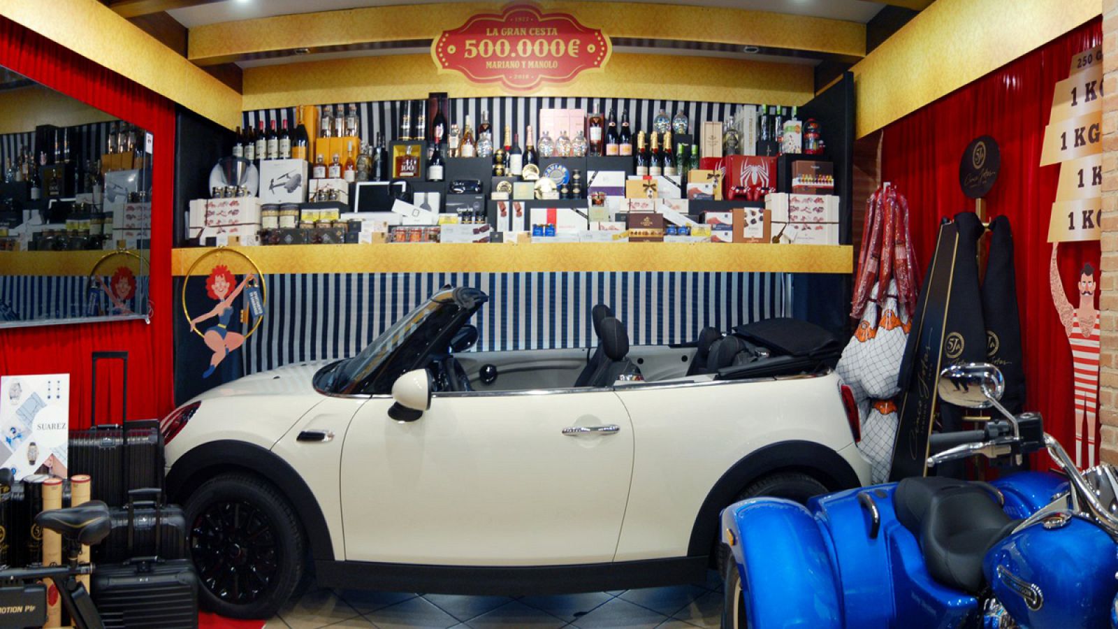 Vista de la Gran Cesta del Restaurante Mariano