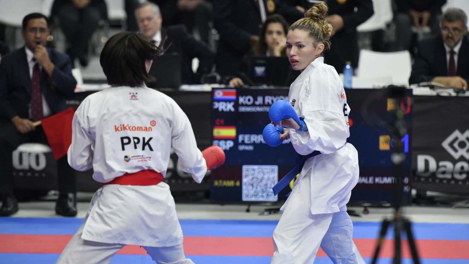 Cristina Ferrer, bronce en kumite por equipos en el Mundial de Kárate 2018