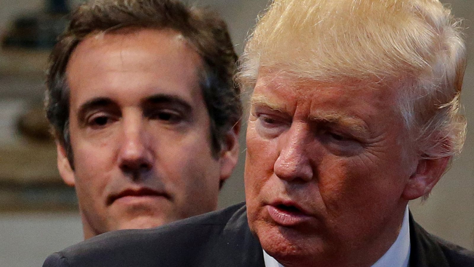 Michael Cohen y Donald Trump en una fotografía de archivo en septiembre de 2016