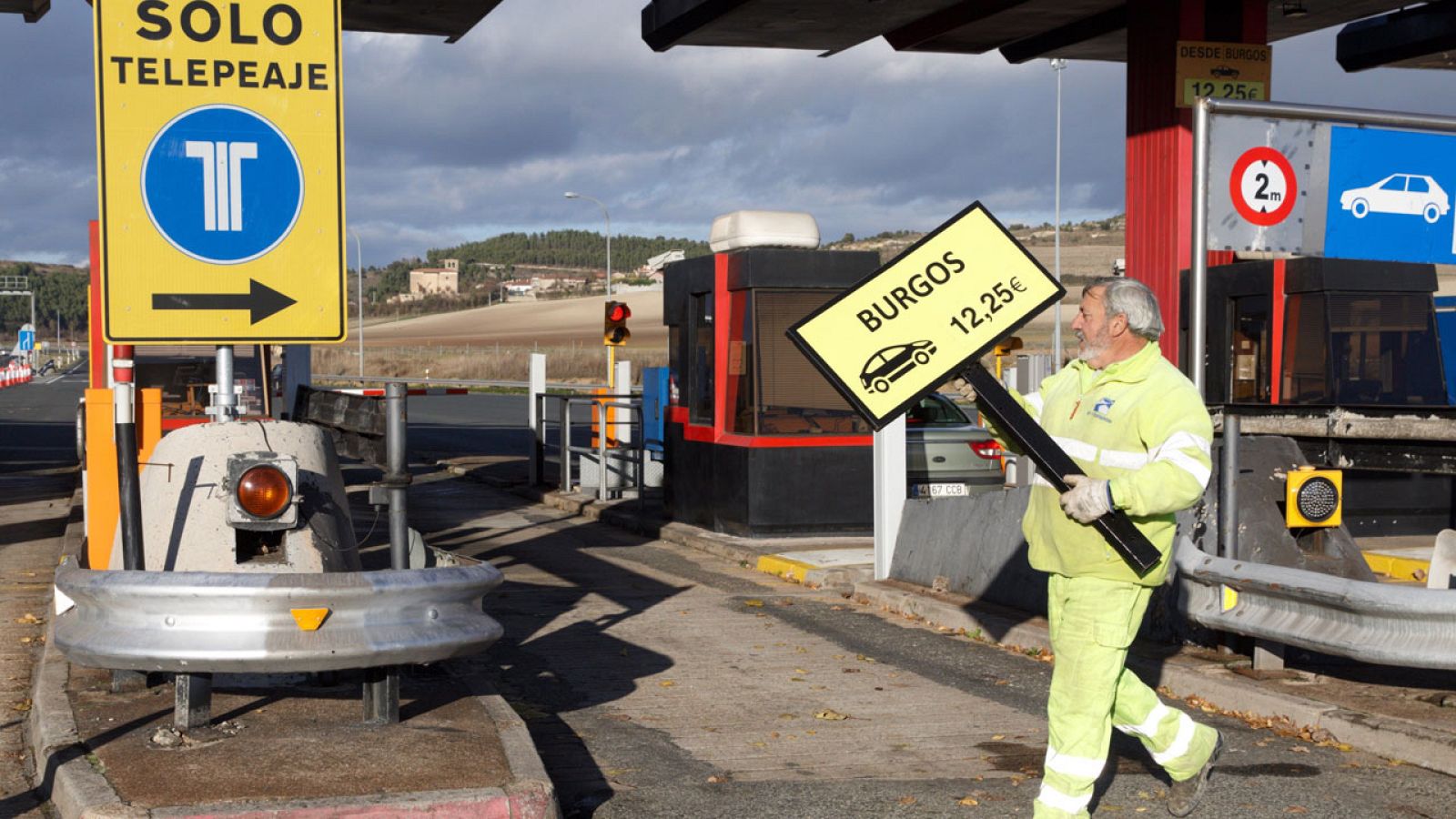 La AP-1 pasa hoy a ser gratuita tras 40 años de peaje