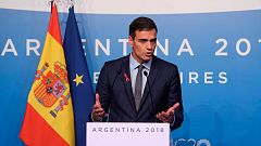 Sánchez garantiza un "juicio justo" a los independentistas y rechaza la huelga de hambre de dos de ellos