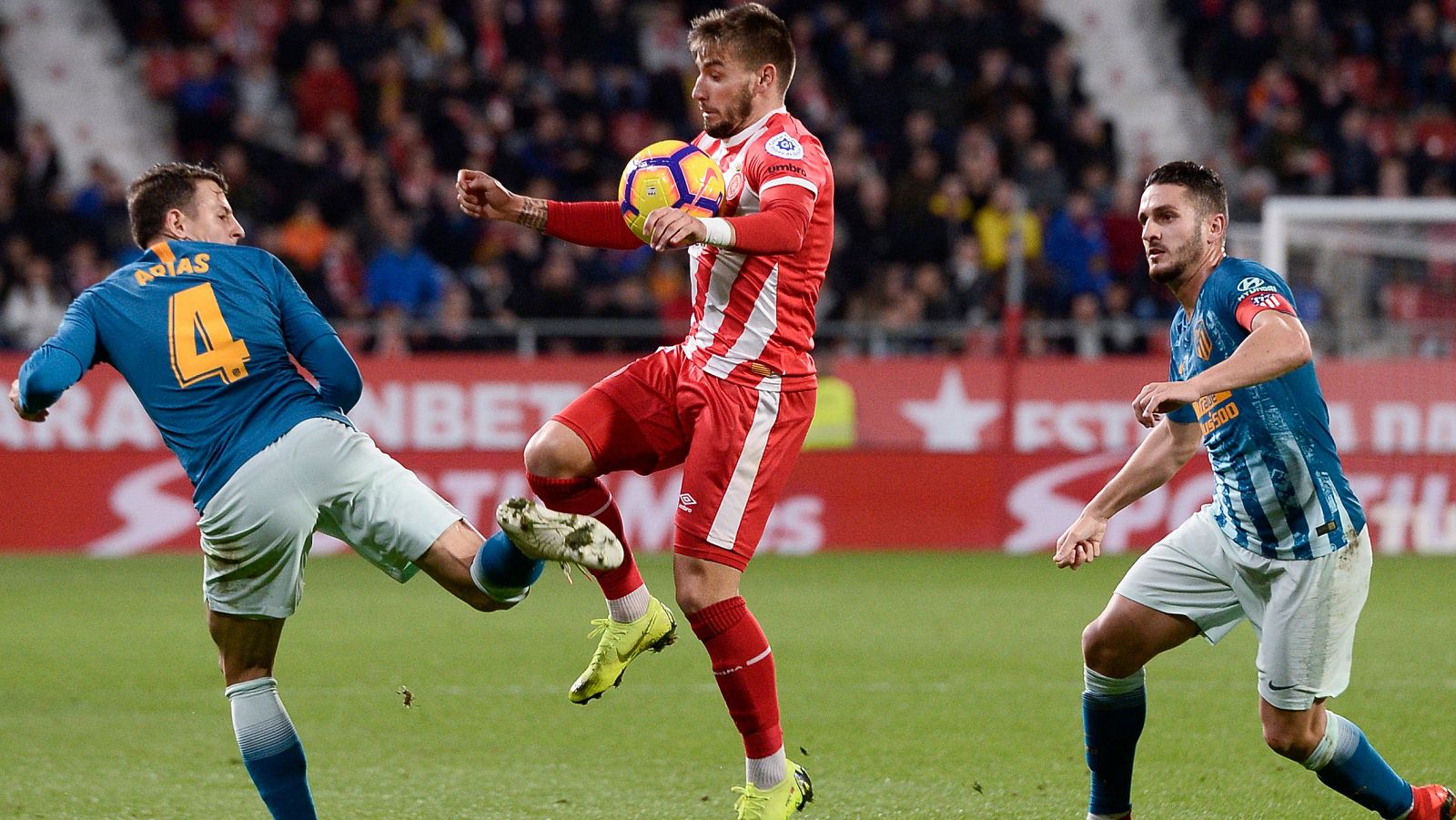 El Atlético de Madrid empata en Girona (1-1)