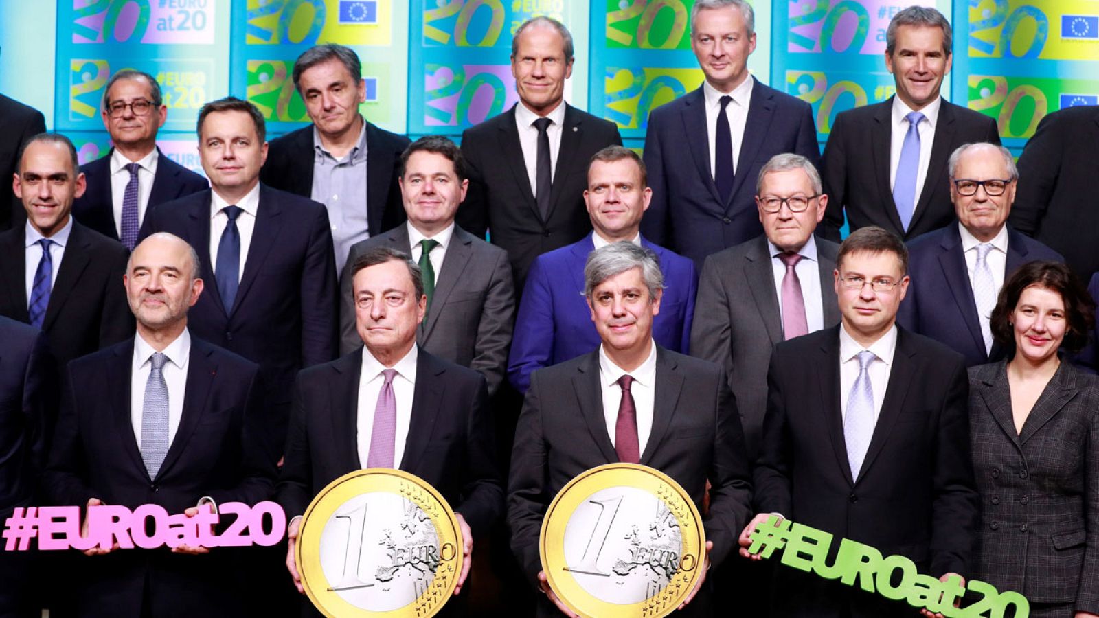 El Eurogrupo apoya a la Comisión Europea en su censura del presupuesto italiano