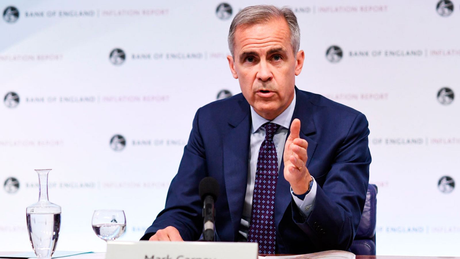 Mark Carney, gobernador del Banco de Inglaterra