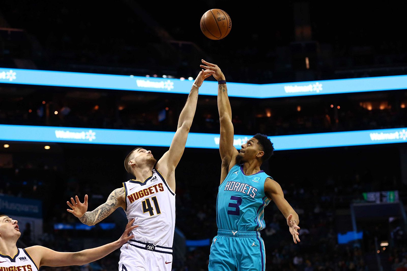 Juancho Hernangomez y Jeremy Lamb