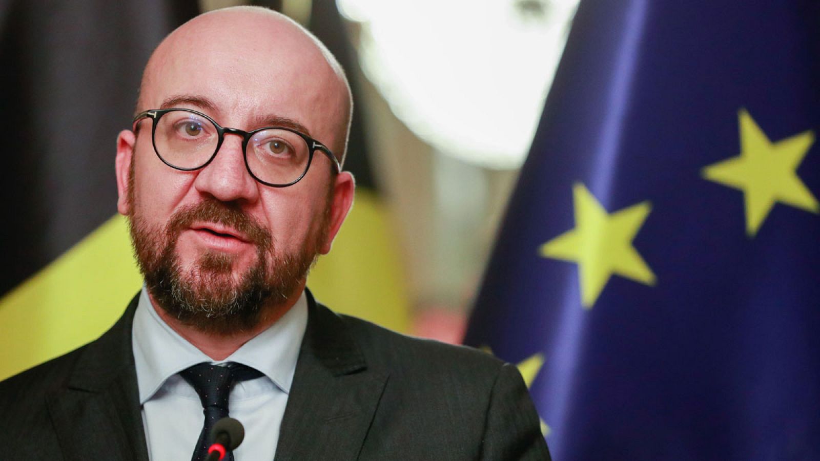 El primer ministro belga, Charles Michel