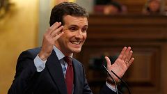 PP y Cs exigen a Sánchez que "aterrice" y aplique el 155 e Iglesias le recomienda que no "incendie" Cataluña