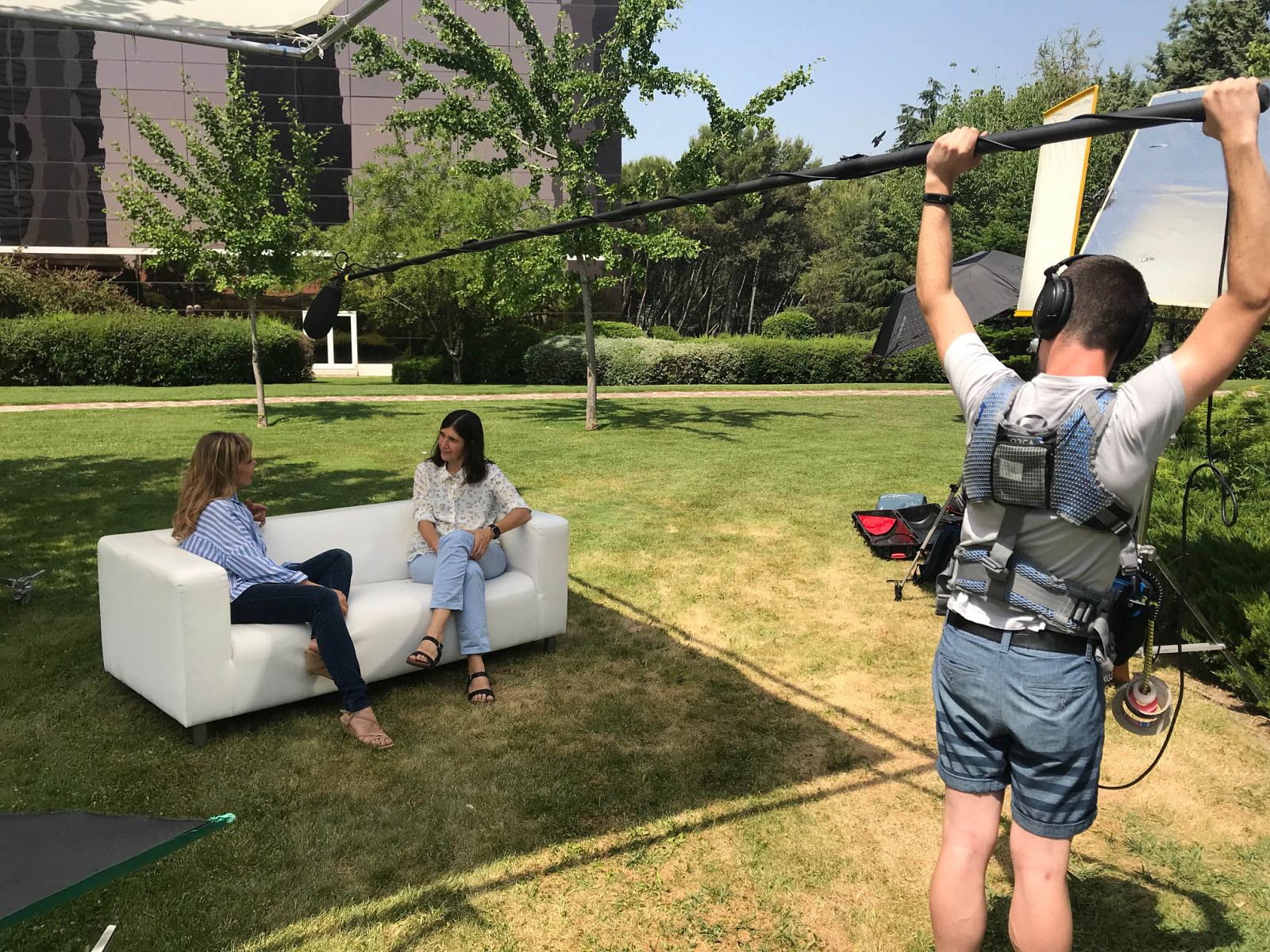 Rodaje María Blasco