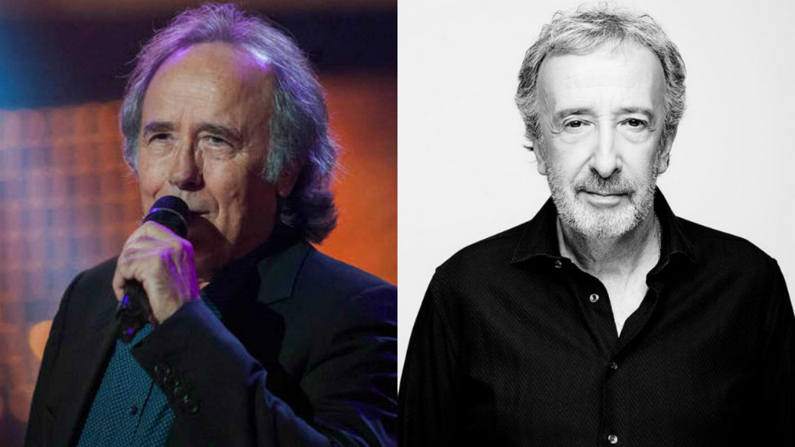 Joan Manuel Serrat y Eduardo Blanco