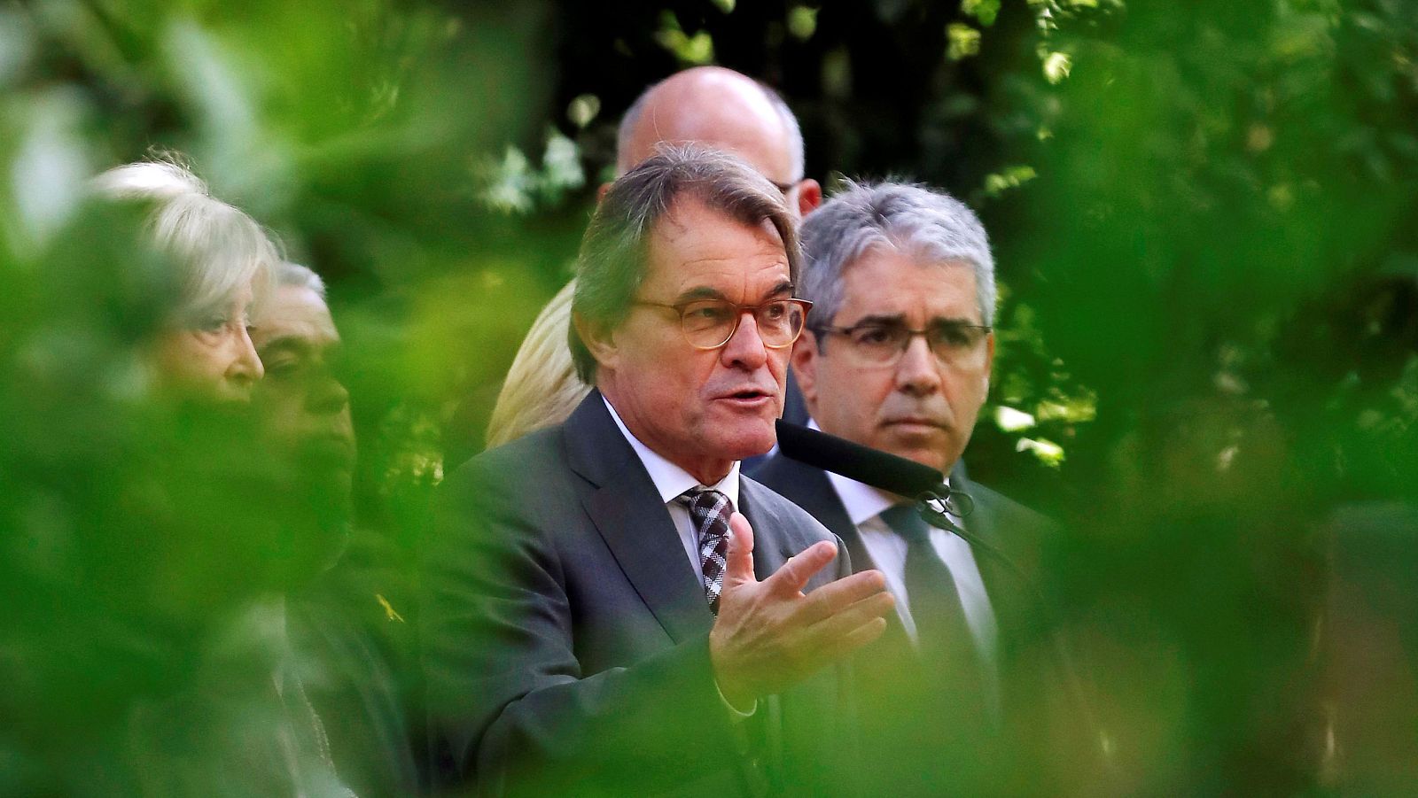 Artur Mas y Francesc Homs en una imagen de archivo