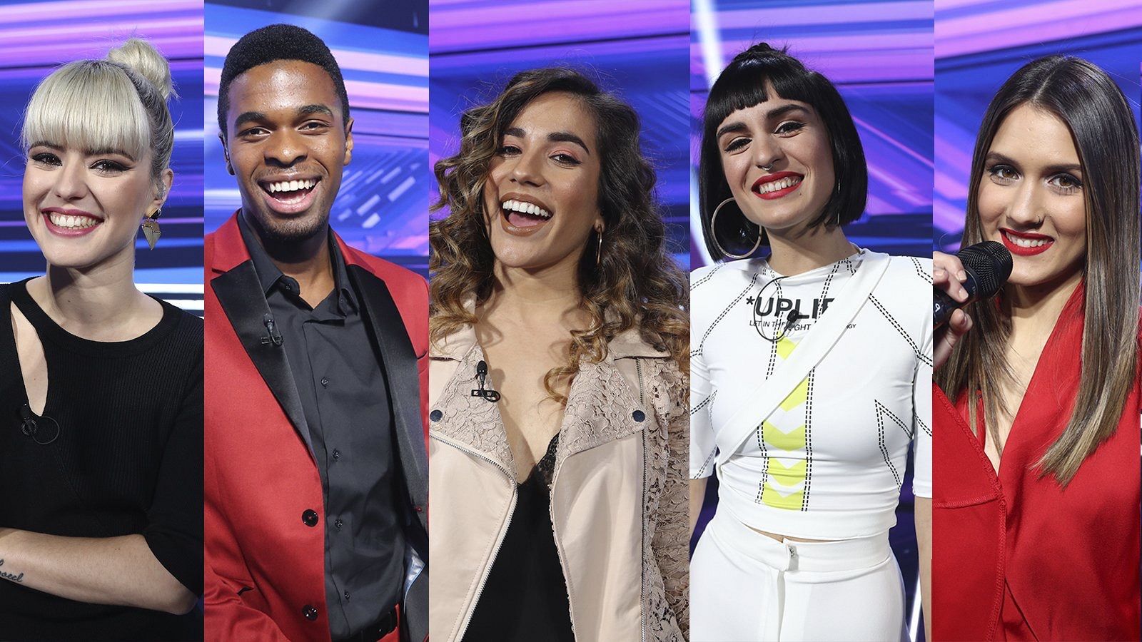 Alba, Famous, Julia, Natalia y Sabela