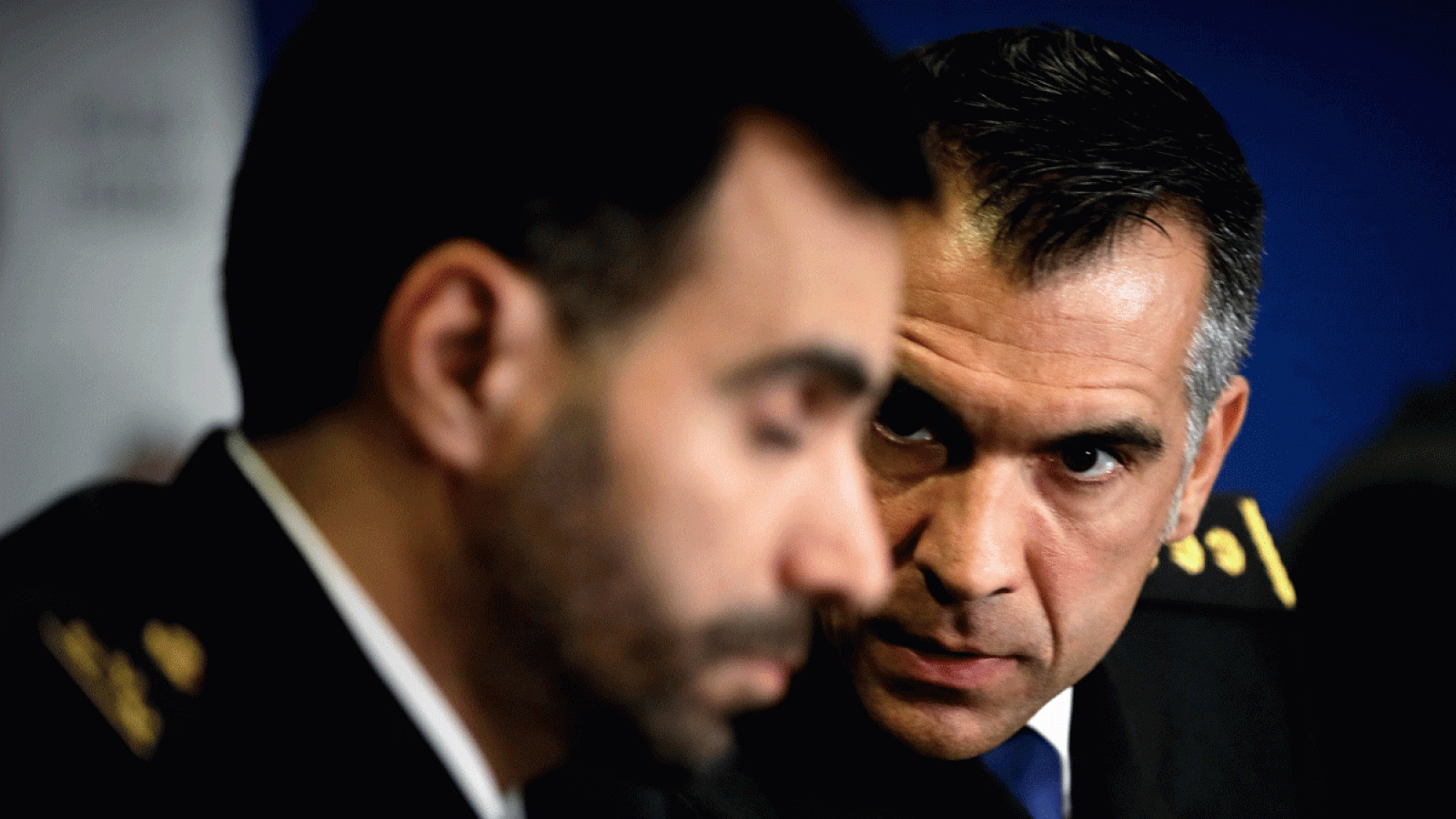 El comisario español Marcos Frías Barbens durante la rueda de prensa tras el arresto de Carlos García Juliá