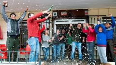 El Gordo de Navidad, el 3.347, cae en Cuenca, Bilbao y Huesca y salpica multitud de provincias