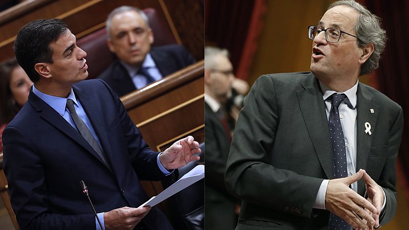 Sánchez y Torra reanudan hoy el diálogo en una reunión previa al 21D