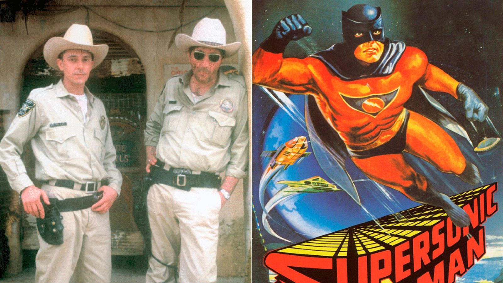 Imágenes de 'Atolladero' y 'Supersonic Man'