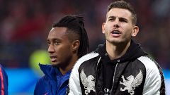 Lucas Hernández está "bien" en el Atlético, pero no descarta marcharse