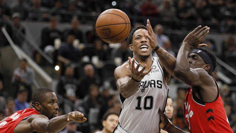 Ibaka no evita la exhibición de su excompañero DeRozan; gana Juancho