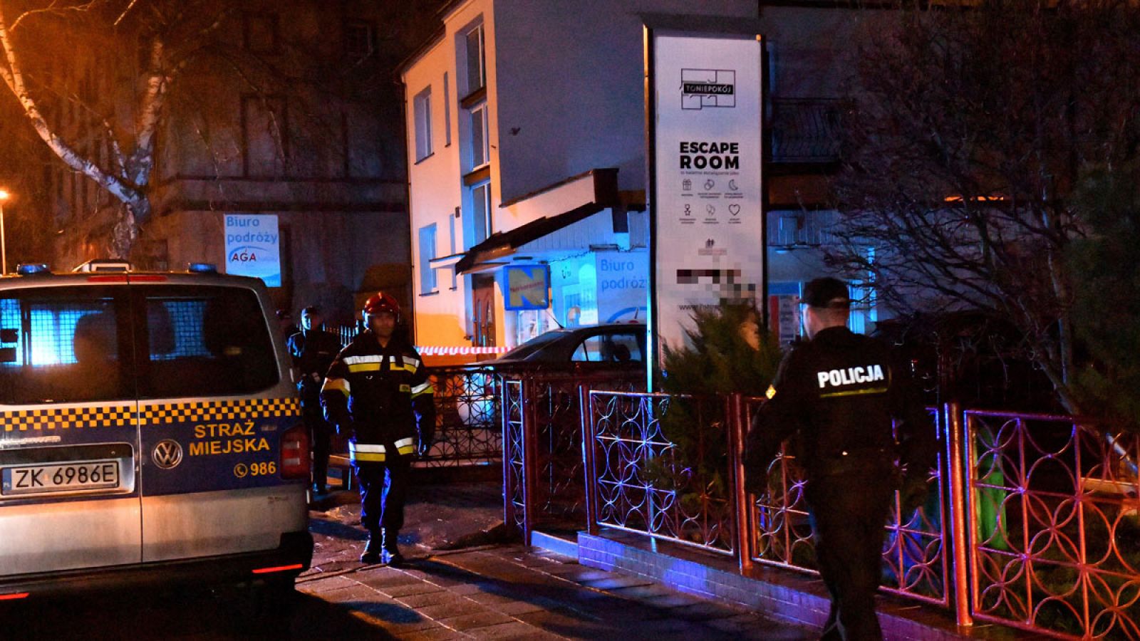 Cinco adolescentes mueren en Polonia por un incendio en un juego de escape