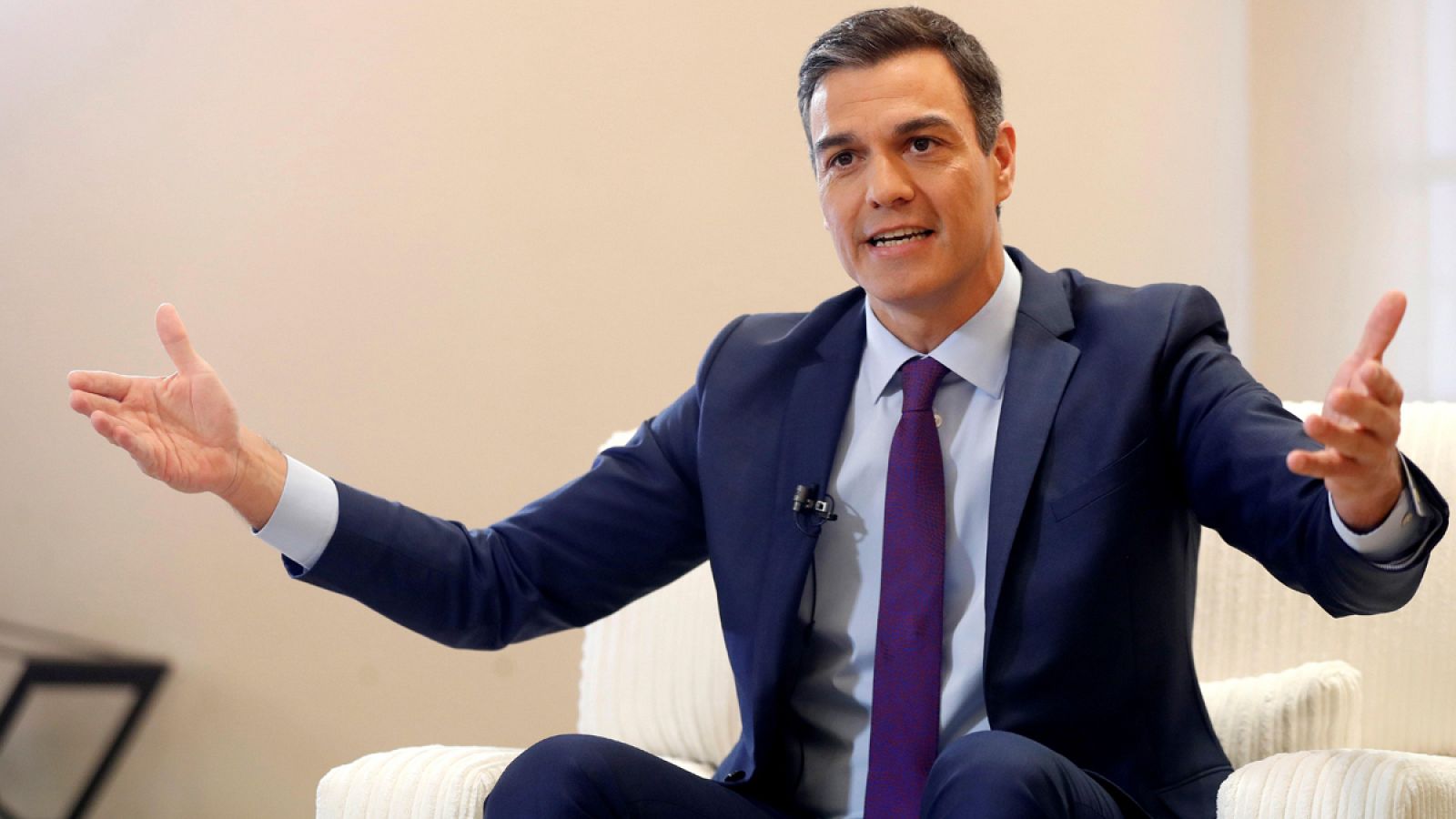 El presidente del Gobierno, Pedro Sánchez