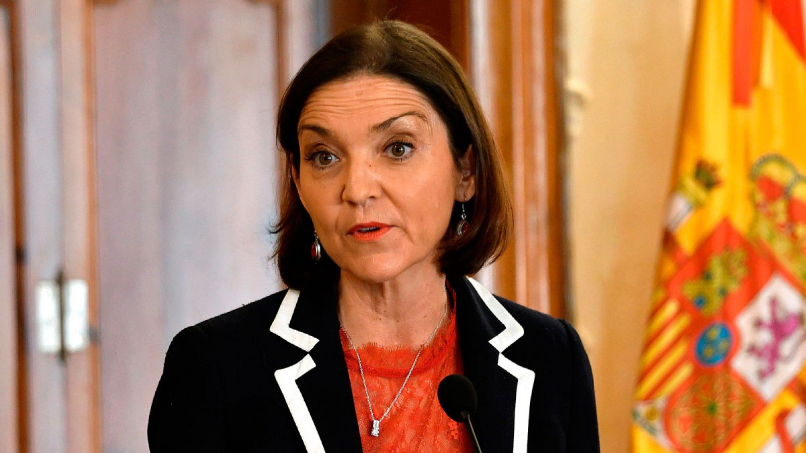 La ministra de Industria, Comercio y Turismo, Reyes Maroto