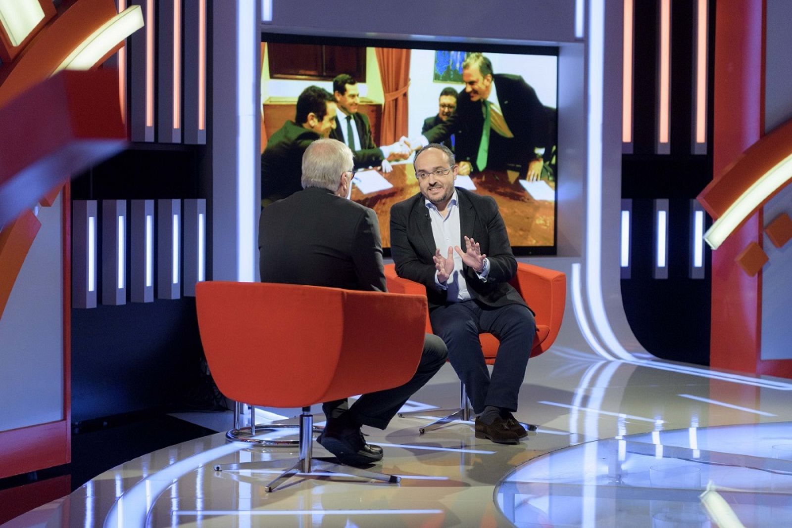 Alejandro Fernández i Lluís Falgàs